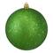 12ct. 4" 4-Finish Green Shatterproof Ball Ornaments